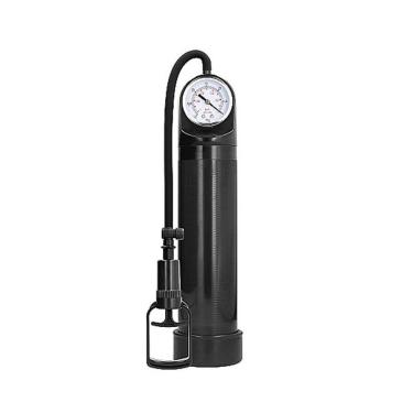 Imagem de Bomba Peniana 20cm Com Manômetro - With Advanced Psi Gauge - Shot - Preto