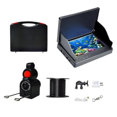 Imagem de UGPLM Câmera subaquática para pesca Fishfinder, ferramentas de pesca estáveis ​​com de cabo IP68 à prova d'água para no gelo, mar, lago, barco, 30 Milhões