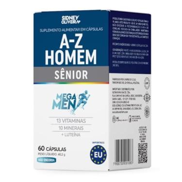 Imagem de AZ Multivitamínico Homem 50+ Sidney Oliveira 60 Capsúlas