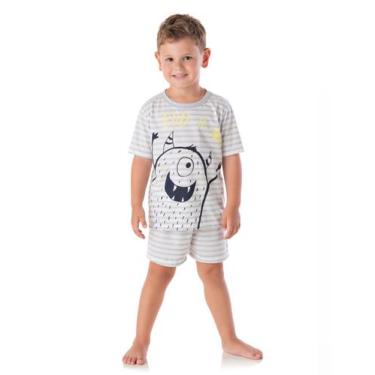 Imagem de PIJAMA INFANTIL MONSTRO B com B, 6