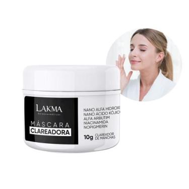Imagem de Máscara Clareadora Facial Antidade Esfoliante 10g Lakma