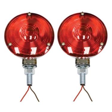 Imagem de Luzes traseiras Empi 9497 resistentes com lentes vermelhas, par de trilhos de areia, Baja, Dune Buggy