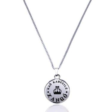 Imagem de Colar Orixá Xangô Kaô Kabecilê Medalha Proteção Espiritual - Balaio de