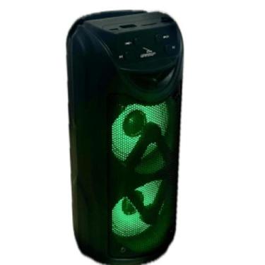 Imagem de Caixa de Som Grasep DS3212 Bluetooth 10W RMS LED RGB Rádio FM USB