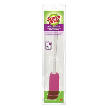 Imagem de Limpador para Garrafas e Mamadeiras Scotch Brite 3M 1 Unidade