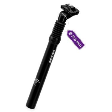 Imagem de Gylbuz Canote De Selim Com Suspensão Para Bicicleta Zoom: 31,6 X 350 Mm, Amortecedor, Braçadeira Ajustável Elétrica Mtb Bmx (Preto)