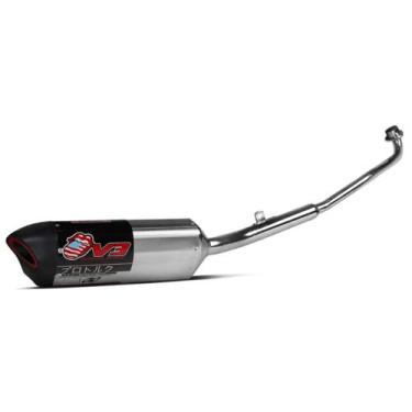 Imagem de Escapamento Pro Tork V3 Honda Biz 125 2006/10 Escovado, ALUMÍNIO