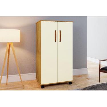 Imagem de Armário Quarto Multiuso Prateleira Sapateira Organizadora 2 Portas Hal