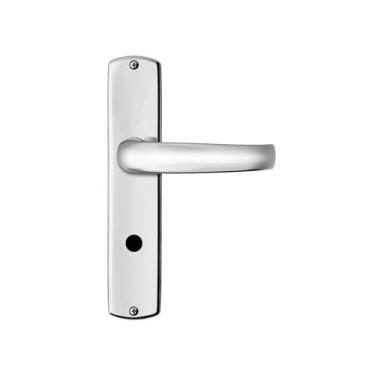 Imagem de Fechadura Papaiz Mz271 Banheiro 40mm Espelho Cromada, Cromado