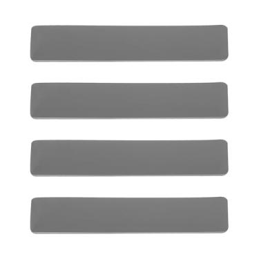 Imagem de ECSiNG 4 peças de borracha para laptop compatível com Lenovo Thinkpad R14 E15 E14 2,7 x 0,5 cm cinza