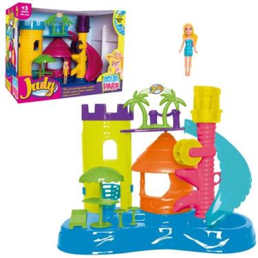 Imagem de Parque Aquático da Judy Brinquedo Menina Playset com Elevador e Escorr