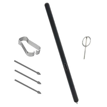 Imagem de Caneta Galaxy Z Fold 6/5 S Edição Dobrável Compatível com Samsung Galaxy Z Fold 5/6 5G Caneta Fina de Substituição para Z Fold6 SPen Fold Edition Caneta Stylus com Pontas/Pontas + Pino de Ejeção