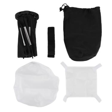 Imagem de Yosoo Premium Softbox Octogonal de Tela Premium Oito Lados, Iluminação Suave, Design de Dobra Rápida, Bolsa de Armazenamento Portátil e Conveniente Incluída