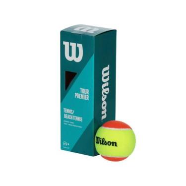 Imagem de Bola de Tênis & Beach Tennis Tour Premier Estágio 2 Wilson 3 Unidades