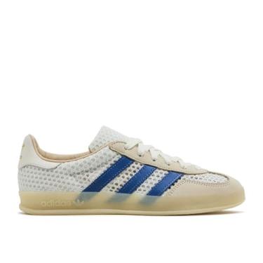 Imagem de adidas Tênis masculino Enegrn/Owhite/Magbei Gazelle Indoor Energy greenOff Branco/Bege mágico 34 EUA, Multi, 42