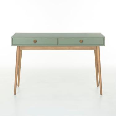 Imagem de Escrivaninha Liva 2 Gavetas 120 cm x 53 cm Verde Jade