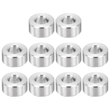Imagem de PATIKIL Espaçadores de aço inoxidável M6, espaçador de metal de 12 peças de 6 mm ID x 12 mm OD x 6 mm L parafuso para parafuso de 1/10.2 cm ou M6