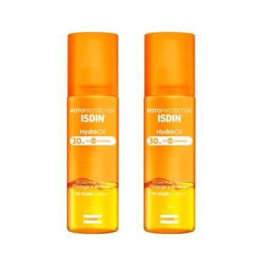 Imagem de Kit 2 Protetor Solar e Bronzeador ISDIN HydroOil FPS30 - 200ml Cada