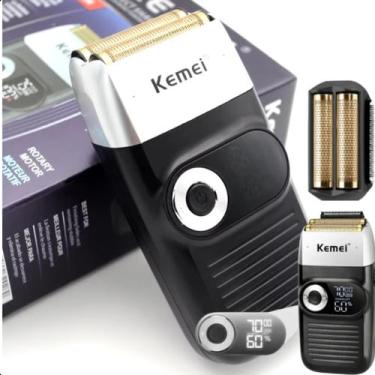 Imagem de Maquina Portátil Kemei Km 2026 Alta Performance Elegante Slim - FAZA