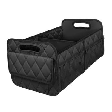 Imagem de Generic Cesta de armazenamento de carga para porta-malas de carro, dobrável, portátil, à prova d'água, organizador de acessórios, caixa de armazenamento