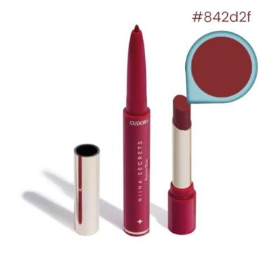 Imagem de Batom Duo Perfect Match Niina Secrets 1,65g (Malva)