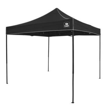 Imagem de Tenda Gazebo Pagoda Flex Oxford 3x3m Dobrável Preto - 334207 Belfix