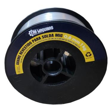 Imagem de Arame de Solda Mig com Gás 0,8mm Rolo 1kg Erbmaquinas