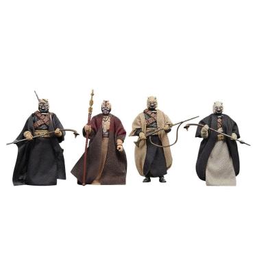 Imagem de Boneco de ação STAR WARS Tusken Raiders, pacote com 4 unidades de 9,5 cm