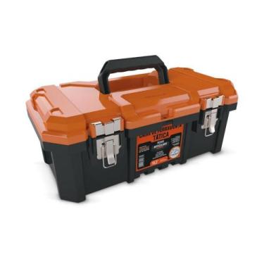 Imagem de Kit 3 Caixa Ferramenta Pástica F.Articulado Metal Tática - METASUL