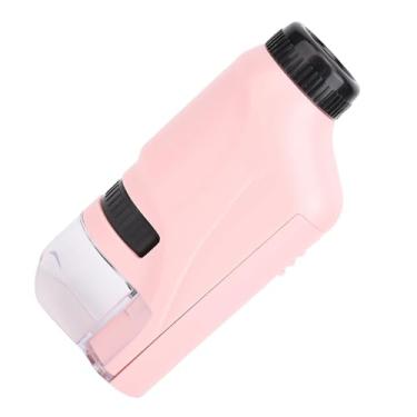 Imagem de GLOGLOW Mini -Microscópio Infantil, Optica Design Ergonômico Ajustável Microscópio de Mão Ajustado para Crianças e Jovens Explorers Mini, Portátil Portátil