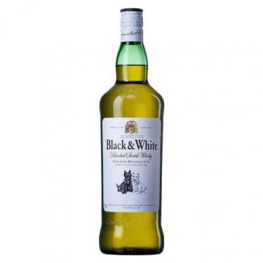 Imagem de Whisky Black e White Escocês 8 anos 1 Litro - Black & White, 1L