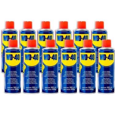 Imagem de Desengripante Spray Industrial 300 ML com 12 Unidades WD-40