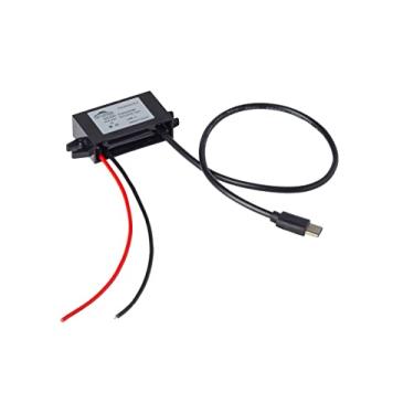 Imagem de Envistia Módulo conversor DC-DC de 12V (8-23V) para saída de 5V 3A 15W com saída USB-C