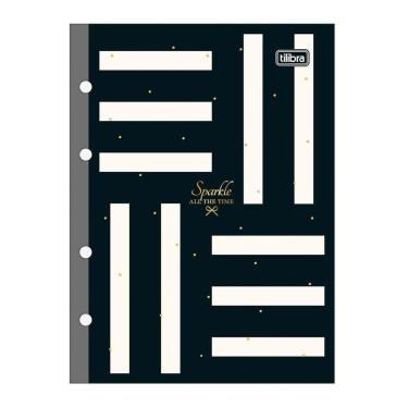 Imagem de Bloco fichário colegial Tiliflex West Village 80fls Tilibra