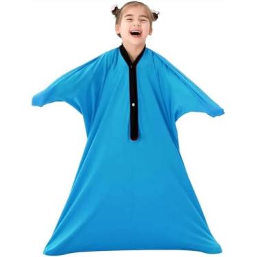 Imagem de Meias Sensoriais De Corpo Inteiro Para Crianças, Meias Sensoriais De Corpo Inteiro Para Crianças, Envoltório De Corpo Inteiro Para Meninos Meninas Adultos Autismo, Alívio Do E, Grün, L