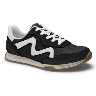 Imagem de Tênis Casual Mississipi MF581 Feminino - Preto