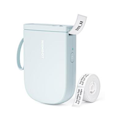 Imagem de Adesivo térmico Bluetooth Label Maker NIIMBOT D11 2024 azul