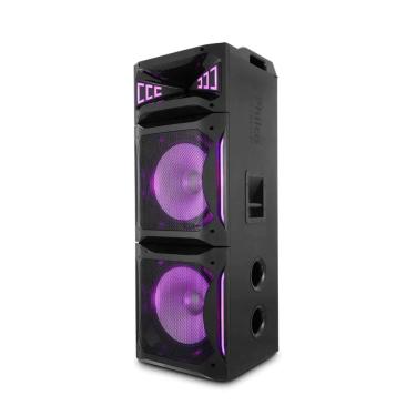 Imagem de Caixa de Som Amplificada 2500W Philco Ex Bass PCX30000 P2/USB/Auxiliar Flash Lights, Bluetooth 5.0, Rádio Fm Bivolt