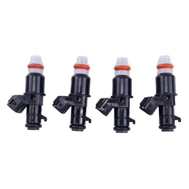 Imagem de YLQASOON 4 peças de injetores de combustível compatíveis com Honda CIVIC 1.8L 2012-2015 HR-V 1.8L 2016-2020