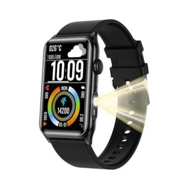 Imagem de Relógio Inteligente Masculino Com Monitor De ECG, PPG, Pressão Arteria