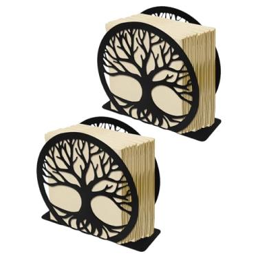 Imagem de Organizador de guardanapos, suporte de guardanapo de mesa, suporte de guardanapo vertical, suporte de dispensador de guardanapo, suporte de papel de guardanapo de design vertical Suporte de guardanapo