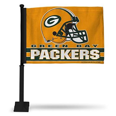 Imagem de Bandeira de carro NFL Green Bay Packers com mastro incluído