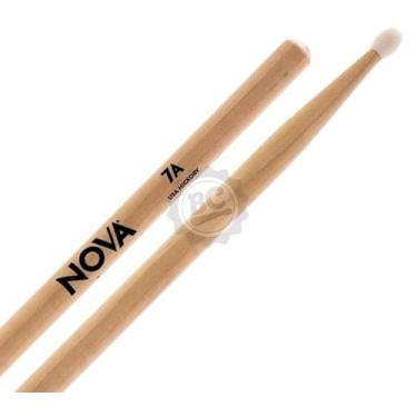 Imagem de Baqueta Vic Firth Nova Series Nylon Padrão 7A Clássica com Ponta de Nylon 6096