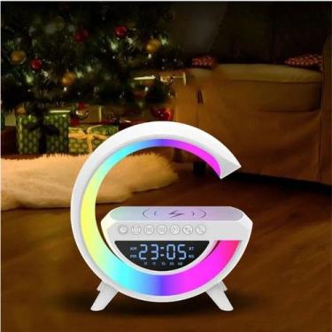 Imagem de Caixinha De Som G-speaker smart station Carregador Indução Sem Fio Mul