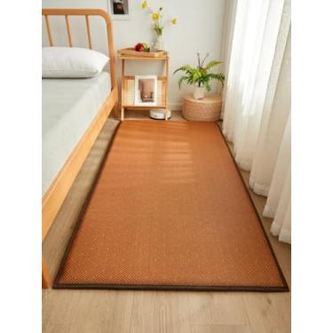 Imagem de 5JJJLOOOPP Tapetes de tatame japoneses – Tapete escorregadio de videira de verão, tapete de cama dobrável adequado para sala de estar interna e quarto tapete de porta (F,150 * 200 cm/59 * 79") (B 80