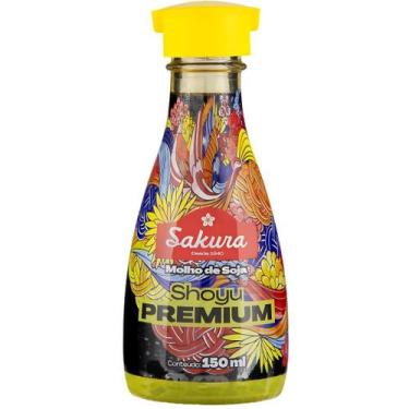 Imagem de Molho de Soja Shoyu Premium Sakura Vidro 150ml