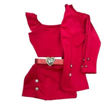 Imagem de Conjunto Feminino Infantil Inverno Blogueirinha Look Inverno - AK FASH