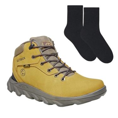 Imagem de Kit Bota Bull Terrier Outback Masculina + Par de Meia