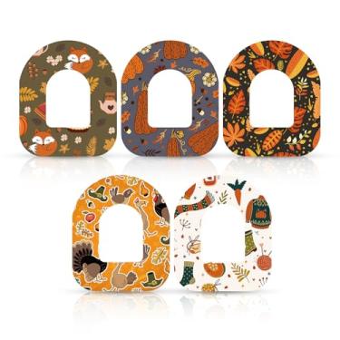 Imagem de 40un. Pensos Adesivos, Cobertores de Sensor Tecido Não Tecido Sobrepensos Impermeáveis Respiráveis Pensos Adesivos para Omnipod 5