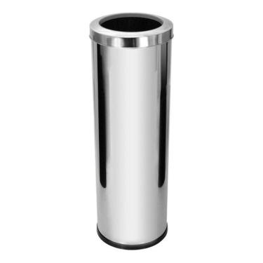 Imagem de Lixeira Inox 30 Litros Com Aro Inox
